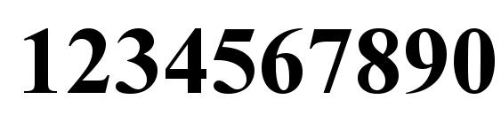 Timeskbd Font, Number Fonts
