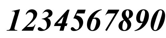 Timeskbi Font, Number Fonts