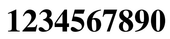 TimesLTStd Bold Font, Number Fonts