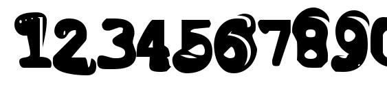 Tiptonian Font, Number Fonts