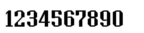 Tkachevica Font, Number Fonts