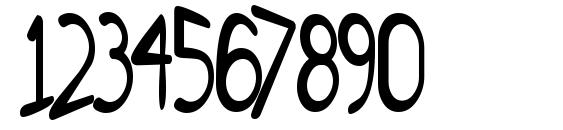 TM fanzine fame Normal Font, Number Fonts