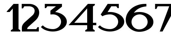 Tobacco Road NF Font, Number Fonts