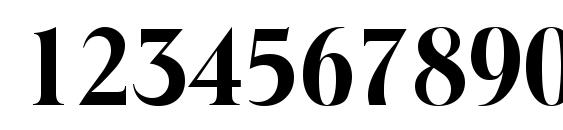 Toledo demibold Font, Number Fonts