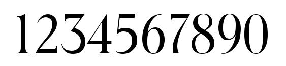 Toledo Regular Font, Number Fonts