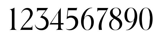 Toledo Serial Regular DB Font, Number Fonts