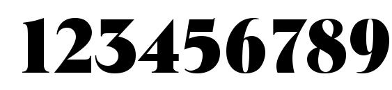 ToledoSerial Heavy Regular Font, Number Fonts