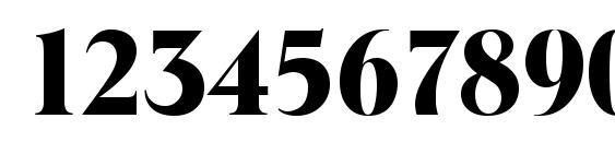 ToledoSerial Xbold Regular Font, Number Fonts