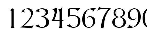 Tolkien Regular Font, Number Fonts
