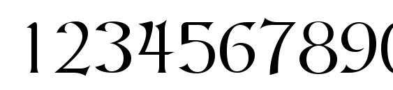 Tolkien Font, Number Fonts