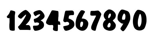 Tom Font, Number Fonts