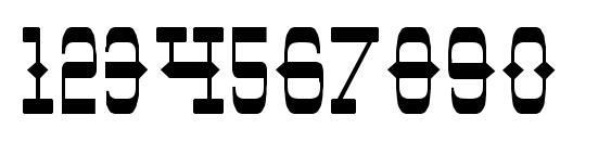 Tombv2 Font, Number Fonts