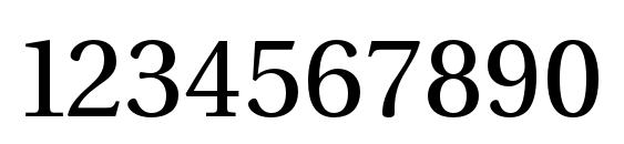 ToolboxStd Font, Number Fonts