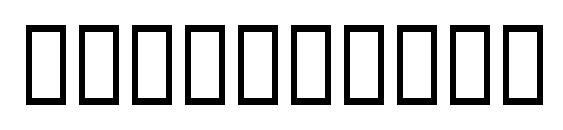 Toontime Font, Number Fonts