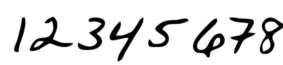 Topper Regular Font, Number Fonts