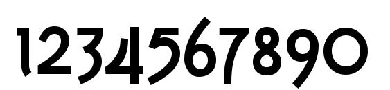Torkb Font, Number Fonts