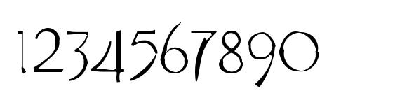 TorkGaunt Font, Number Fonts