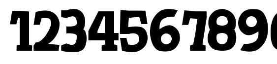 TotsamShrift Font, Number Fonts