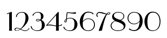 Touche SSi Font, Number Fonts