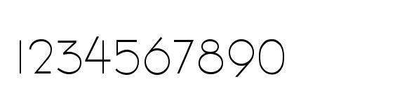 Tourina SSi Font, Number Fonts