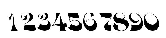 Tradewindssk regular Font, Number Fonts