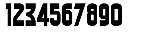 Trading Post NF Font, Number Fonts