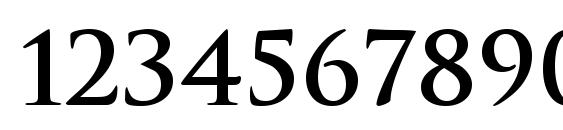 Tradition Bold DB Font, Number Fonts