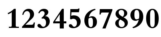 Traditional Arabic Bold Font, Number Fonts