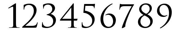 Trajanusbrix invers Font, Number Fonts