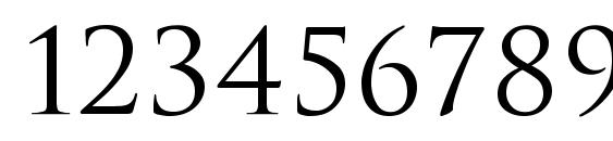 Trajax Font, Number Fonts