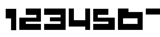 Trajia Font, Number Fonts