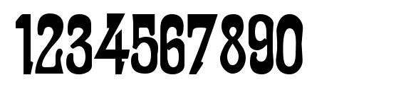 Traktir Modern Font, Number Fonts