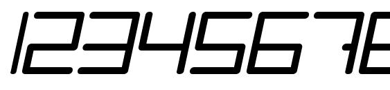 Trancemibi Font, Number Fonts