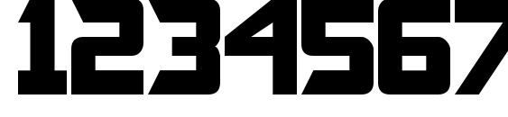 Transformers Solid Normal Font, Number Fonts