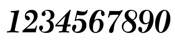 Transitional 511 Bold Italic BT Font, Number Fonts