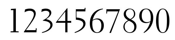 Transitional 521 BT Font, Number Fonts