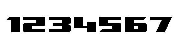 Transrobotics extended Font, Number Fonts