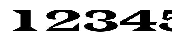 Transverselightssk regular Font, Number Fonts