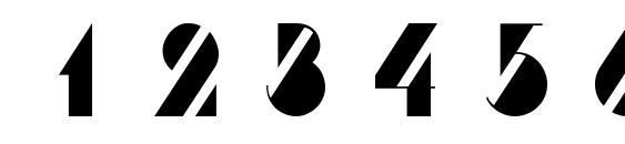 Treffi Normal Font, Number Fonts