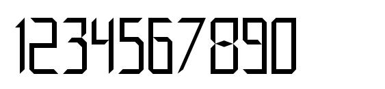 Trek Generation 2 Font, Number Fonts