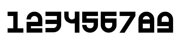 Trek Trooper Font, Number Fonts