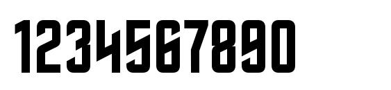 TrekkerFrontier Regular Font, Number Fonts