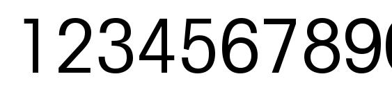 Trendex Condensed SSi Condensed Font, Number Fonts