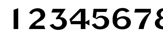 Tricornessk regular Font, Number Fonts