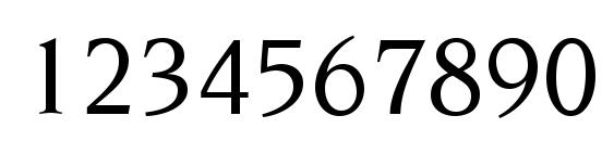 Trident Medium SSi Medium Italic Font, Number Fonts