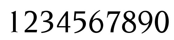 Trident Medium SSi Medium Font, Number Fonts