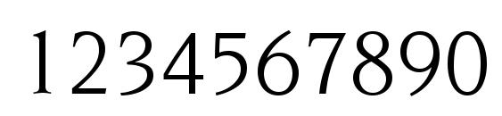 Trident SSi Italic Font, Number Fonts