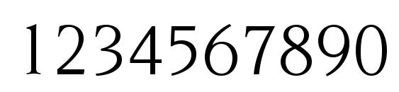 Trident SSi Font, Number Fonts
