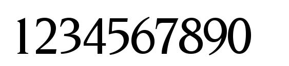 Tridentmediumssk italic Font, Number Fonts
