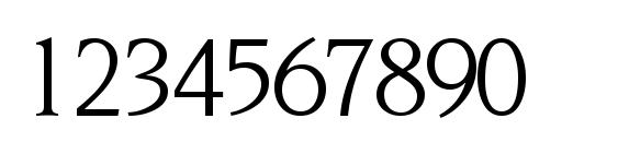 Tridentssk italic Font, Number Fonts